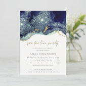 Flüssigkeitsschiff-Glitzer Dankeskarte (Stehend Vorderseite)