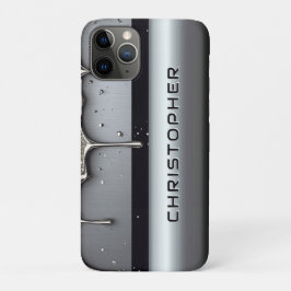 💧 Flüssigkeitstropfen Name Fluss Personalisierte  Case-Mate iPhone Hülle