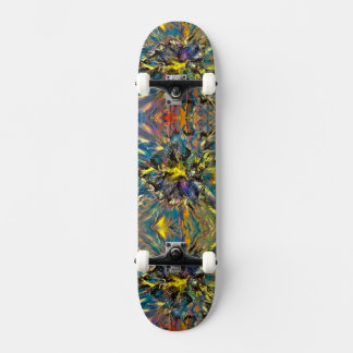 Flüssigkunst / Malerei Skateboard