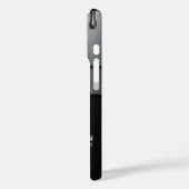 💧 Flüssigmetall “Daniel” Fließend tropfendes Chro Case-Mate iPhone Hülle (Rückseite / Links)