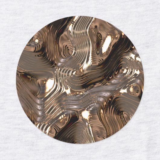 Flüssigmetall Etiketten (Design 1)