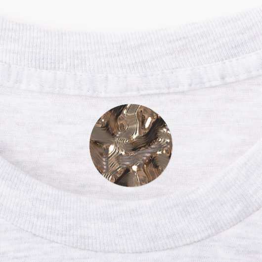 Flüssigmetall Etiketten (Befestigt)