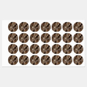 Flüssigmetall Etiketten (Blatt)