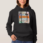 Flüssigmetallspritzer Hoodie (Vorderseite)