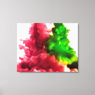 Flüssigtinte in Wasser Reihe 2 Leinwanddruck