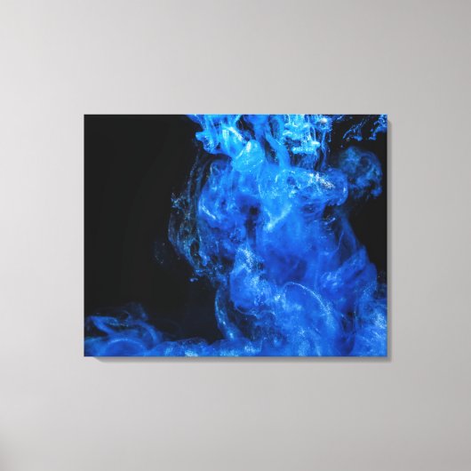 Flüssigtinte in Wasser Reihe 2 Leinwanddruck (Vorderseite)