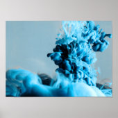 Flüssigtinte in Wasser Reihe 2 Poster (Vorne)