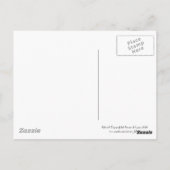 Flüssigwasserabbildung Postkarte (Rückseite)