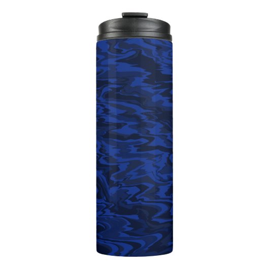 Flüssigwassermuster Thermosbecher (Vorderseite)