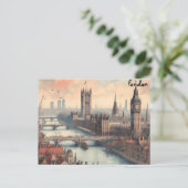 Flusskauf-Karte-Postkarten für Langdon-Massenmails Postkarte (Stehend Vorderseite)