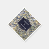 Flusskies und Personalisierte Hochzeiten Serviette (Ecke)