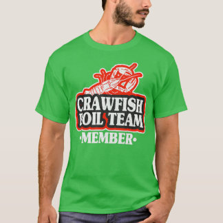 Flusskrebs-Kochteam-Mitglied Vintage Crayfish Dadd T-Shirt