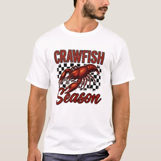Flusskrebs-Saison T-Shirt (Vorderseite)