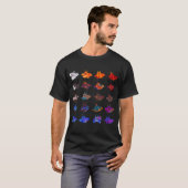 Flusskrebs T-Shirt (Vorne ganz)