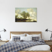 Flusslandschaft, 1645 leinwanddruck (Insitu (Schlafzimmer))