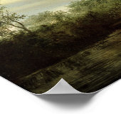Flusslandschaft, 1645 poster (Ecke)