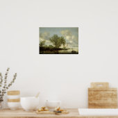 Flusslandschaft, 1645 poster (Küche)