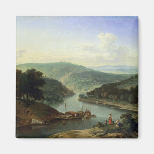 Flusslandschaft, 1697 magnet