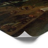 Flusslandschaft, 1697 poster (Ecke)