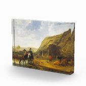 Flusslandschaft mit den Fahrern Aelbert Cuyp Fotoblock (Rechts)