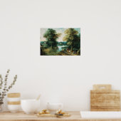Flusslandschaft Poster (Küche)
