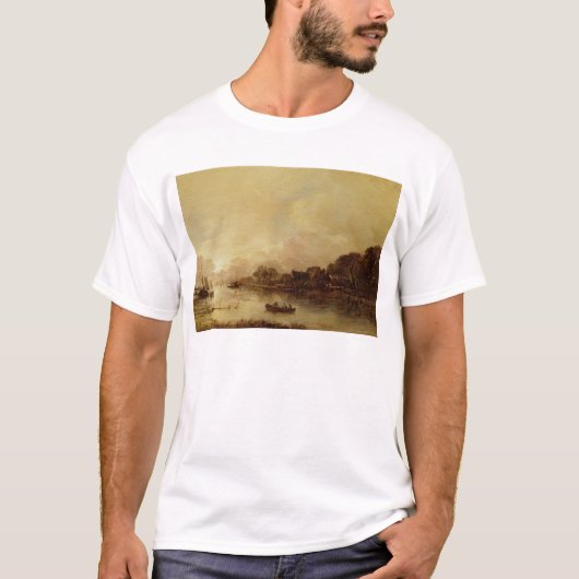 Flusslandschaft T-Shirt (Vorderseite)