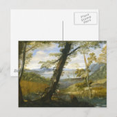 Flusslandschaft von Annibale Carracci Postkarte (Vorne/Hinten)