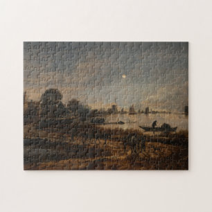 Flusslandschaftskunst Neer Puzzle