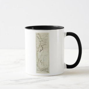 Flusslauf des Mississipi Tasse
