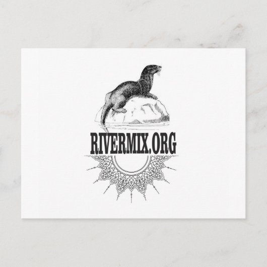 Flussmischung Postkarte (Vorderseite)