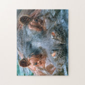 Flusspferd #1 puzzle (Vertikal)