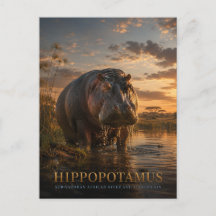 Flusspferd Afrikanischer Fluss TIERE