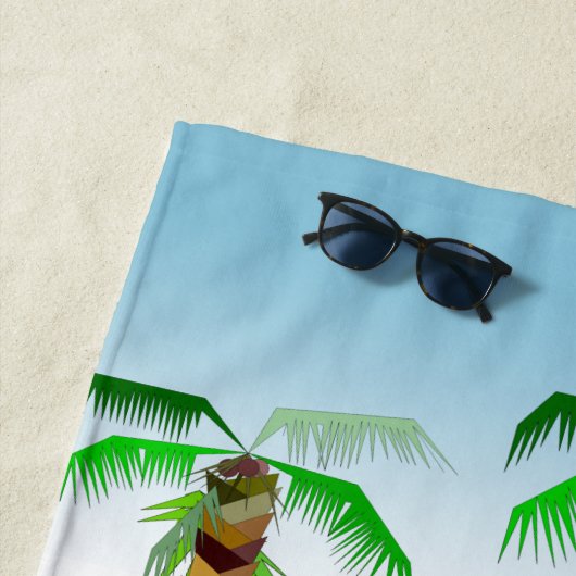 Flusspferd-Badetuch Strandtuch (Beispiel)