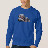 Flusspferd Basic Sweatshirt (Vorderseite)