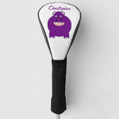 Flusspferd-Design Golf Headcover (Vorderseite)