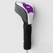 Flusspferd-Design Golf Headcover (angewinkelt)