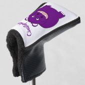 Flusspferd-Design Golf Headcover (3/4 Vorderseite)