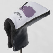 Flusspferd-Design Golf Headcover (3/4 Vorderseite)