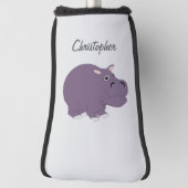 Flusspferd-Design Golf Headcover (Rotieren 90)