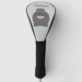Flusspferd-Design Golf Headcover (Vorderseite)