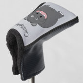 Flusspferd-Design Golf Headcover (3/4 Vorderseite)