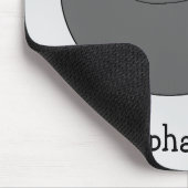 Flusspferd-Design Mousepad (Ecke)