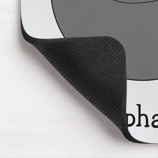 Flusspferd-Design Mousepad (Ecke)