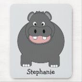 Flusspferd-Design Mousepad (Vorne)