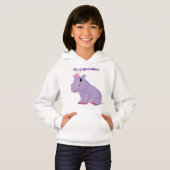 Flusspferd Hoodie (Vorne ganz)