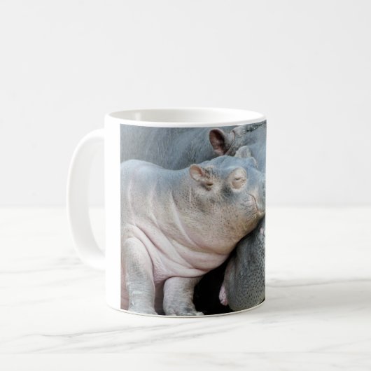 Flusspferd Kaffeetasse (Vorderseite Links)