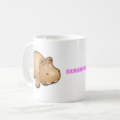 Flusspferd Kaffeetasse (Vorderseite Links)