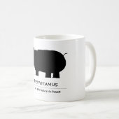 Flusspferd Kaffeetasse (VorderseiteRechts)