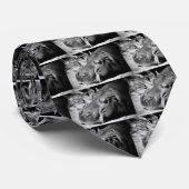 Flusspferd-Krawatte Krawatte (Gerollt)