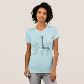 Flusspferd-Lieben Giraffe T-Shirt (Vorne ganz)